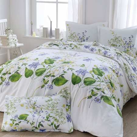 Parure Housse de Couette Percale Grace