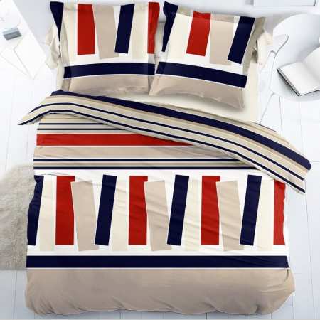 Parure Housse de Couette Percale Tommy