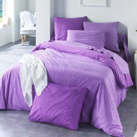 Parure Housse de Couette Victoria Violet