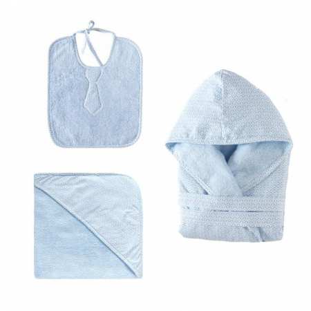 Peignoir de bain enfant brodé Fred