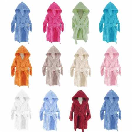 Peignoir Enfant Capuche 450g/m2 