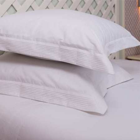 Parure Housse de Couette Percale Blanche