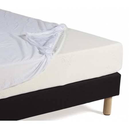 Protège Matelas Molleton 100% coton 230g/m2 Bonnet 30 cm